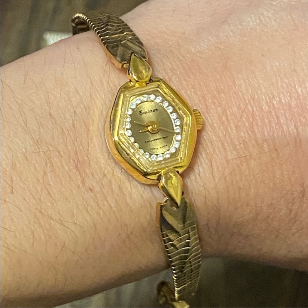 Vintage Eastman Gold Watch Vintage Eastman Watch Vintage Gold Watch